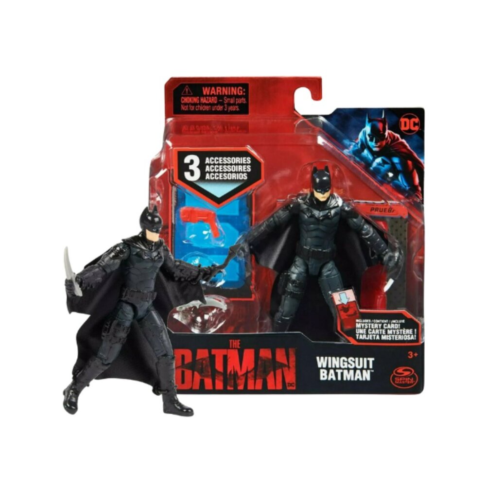 DC Comics 4" Action Figure Movie Assortment: Wingsuit Batman - NEW